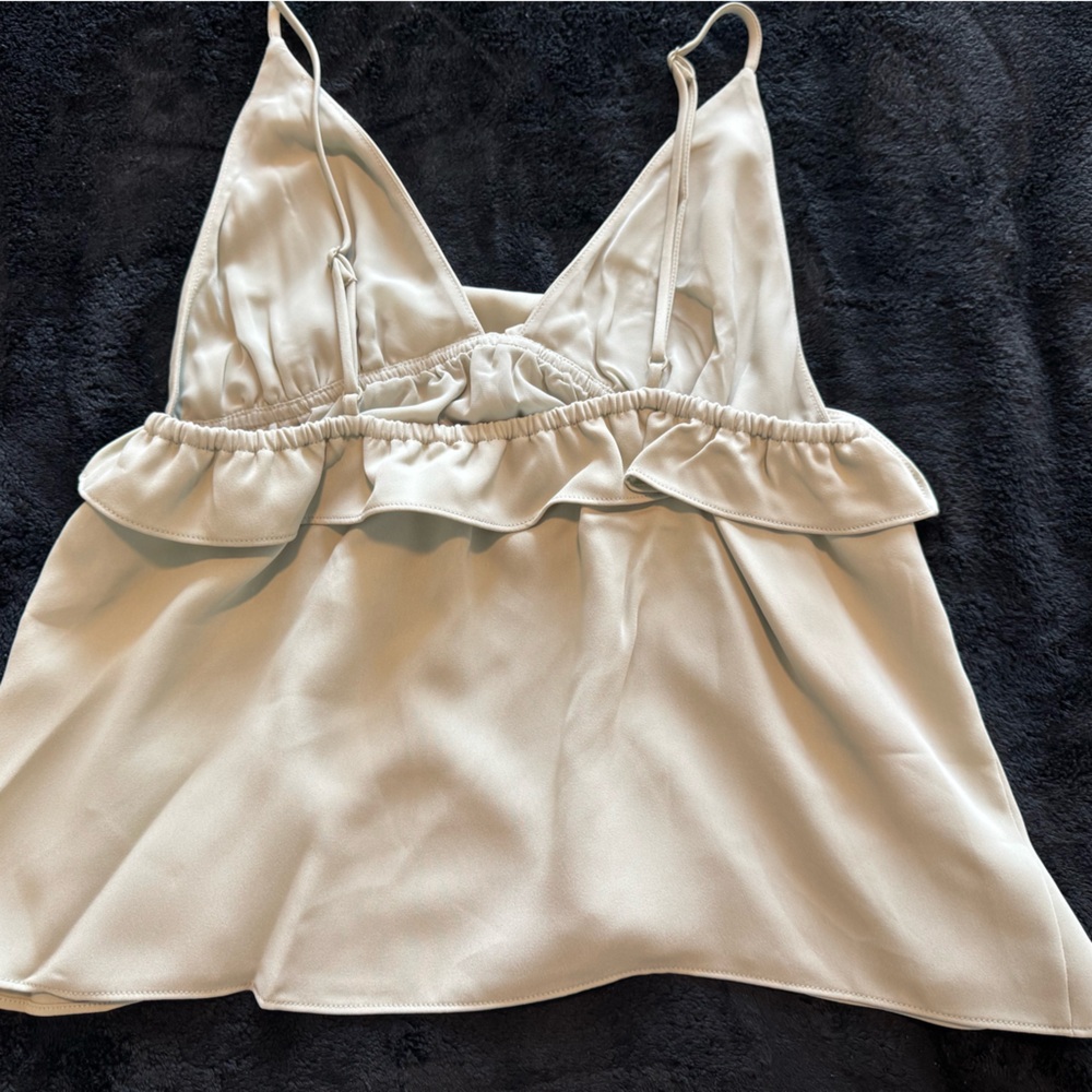 Aritzia Wilfred Cream Bandeau